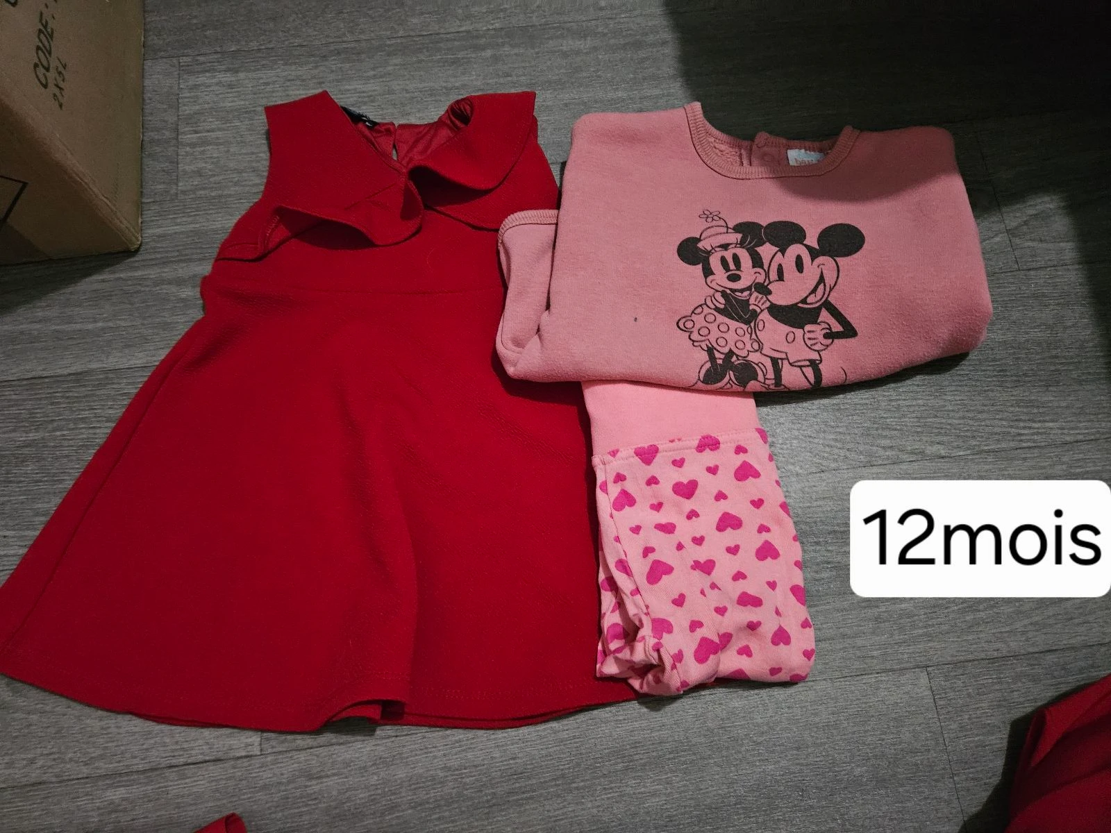 Mini lot vêtements fille 12 mois